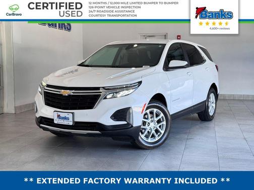 Summit White 2023 Chevrolet Equinox 1LT