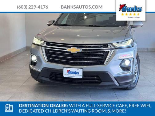 Sterling Gray Metallic 2023 Chevrolet Traverse LT Cloth