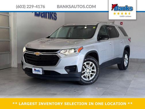 Silver Ice Metallic 2020 Chevrolet Traverse LS