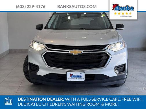 Silver Ice Metallic 2020 Chevrolet Traverse LS