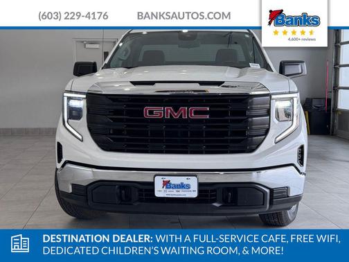 Summit White 2025 GMC Sierra 1500 Pro