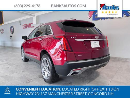 Radiant Red 2024 Cadillac XT5 Premium Luxury