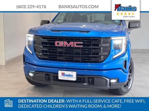 Dynamic Blue Metallic 2023 GMC Sierra 1500 Elevation