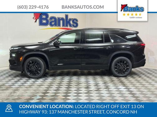 Mosaic Black Metallic 2026 Chevrolet Traverse LT