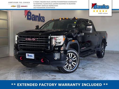 Onyx Black 2022 GMC Sierra 2500 AT4