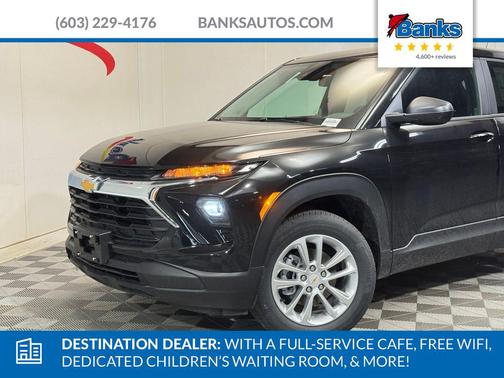 Mosaic Black Metallic 2026 Chevrolet Trailblazer LS