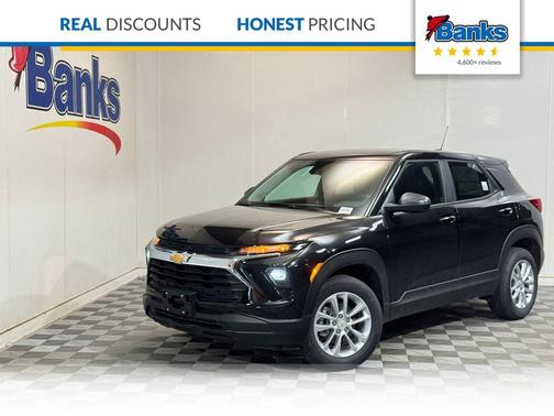 Mosaic Black Metallic 2026 Chevrolet Trailblazer LS