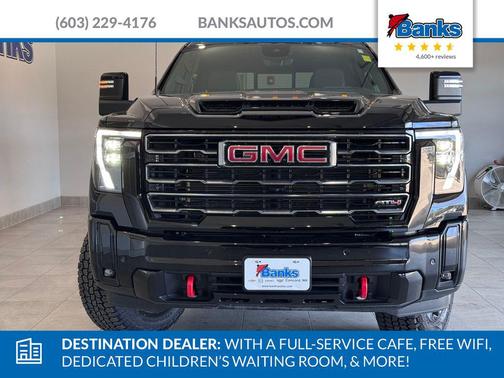 Onyx Black 2025 GMC Sierra 2500 AT4