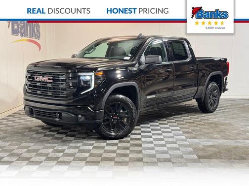 Onyx Black 2026 GMC Sierra 1500 Elevation