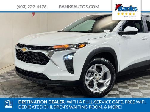 Summit White 2026 Chevrolet Trax LS