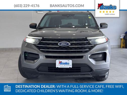 Carbonized Gray Metallic 2022 Ford Explorer XLT