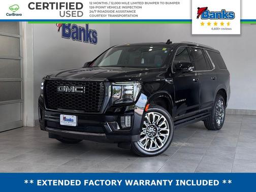 Onyx Black 2023 GMC Yukon Denali Ultimate