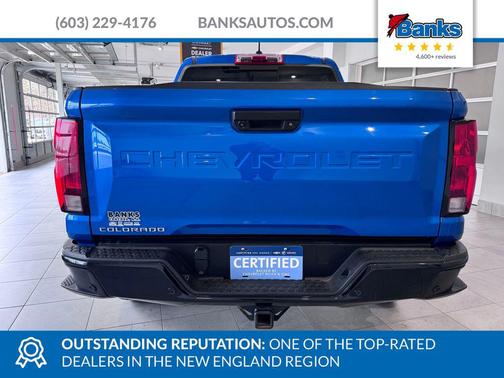 Glacier Blue Metallic 2023 Chevrolet Colorado Trail Boss