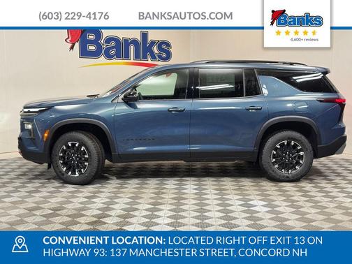 Lakeshore Blue 2026 Chevrolet Traverse AWD Z71