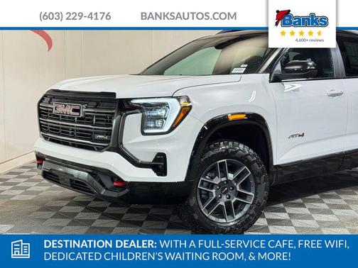 Summit White 2026 GMC Terrain AWD AT4