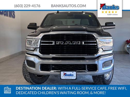 Diamond Black Crystal Pearlcoat 2021 RAM 2500 Big Horn Crew Cab 4x4 6'4' Box