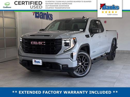 Thunderstorm Gray 2024 GMC Sierra 1500 Elevation