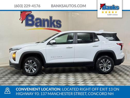 Summit White 2026 Chevrolet Equinox 1LT