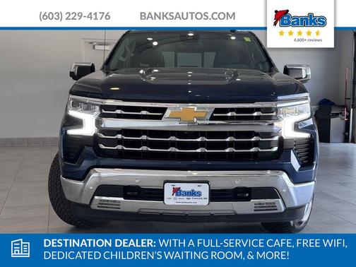 Northsky Blue Metallic 2022 Chevrolet Silverado 1500 LTZ