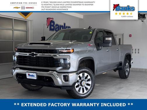 Sterling Gray Metallic 2025 Chevrolet Silverado 2500 LT