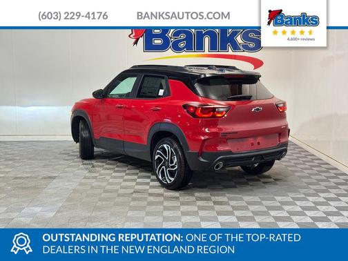 Apex Red 2026 Chevrolet Trailblazer RS