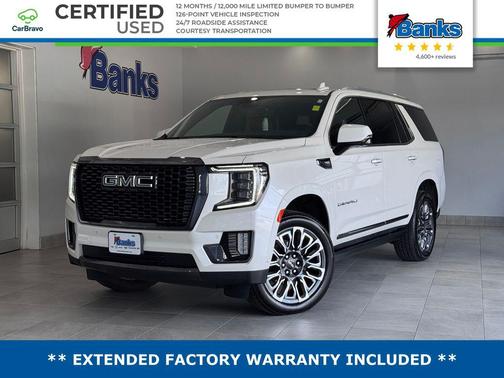 White Frost Tricoat 2023 GMC Yukon Denali Ultimate