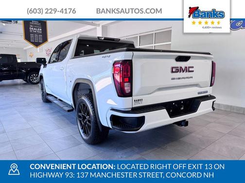 Summit White 2023 GMC Sierra 1500 Elevation
