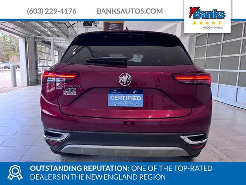 Cinnabar Metallic 2023 Buick Envision Preferred AWD