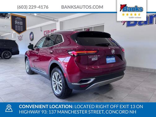 Cinnabar Metallic 2023 Buick Envision Preferred AWD