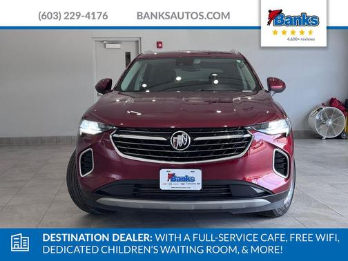 Cinnabar Metallic 2023 Buick Envision Preferred AWD