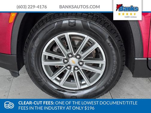 Radiant Red Tintcoat 2023 Chevrolet Traverse LT Leather