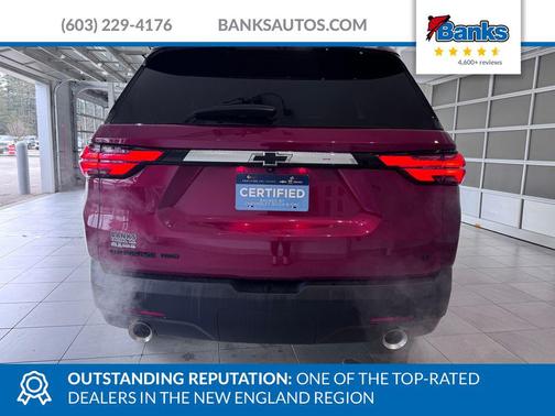 Radiant Red Tintcoat 2023 Chevrolet Traverse LT Leather