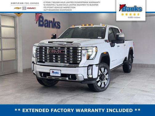 Summit White 2024 GMC Sierra 2500 Denali