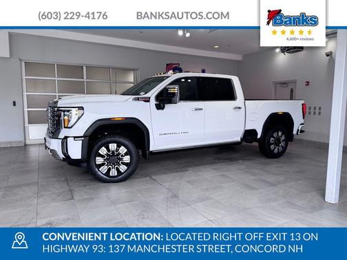 Summit White 2024 GMC Sierra 2500 Denali