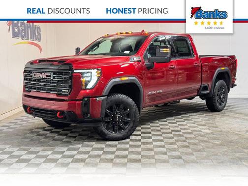 Volcanic Red Tintcoat 2026 GMC Sierra 2500 AT4