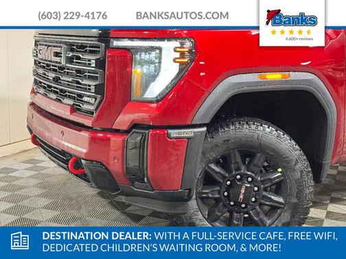 Volcanic Red Tintcoat 2026 GMC Sierra 2500 AT4