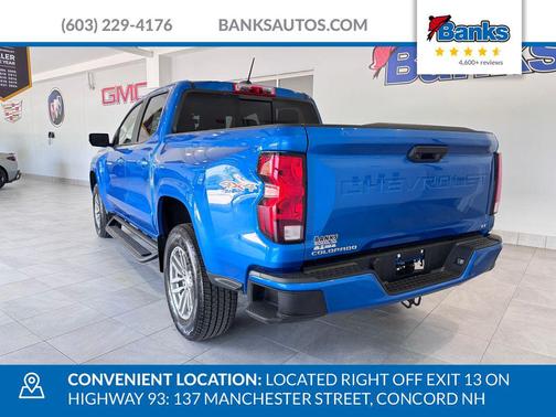 Glacier Blue Metallic 2023 Chevrolet Colorado LT