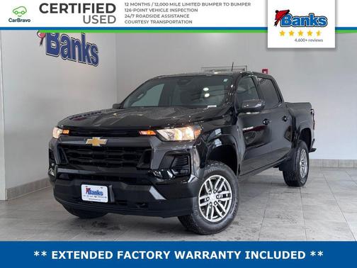 Black 2023 Chevrolet Colorado LT