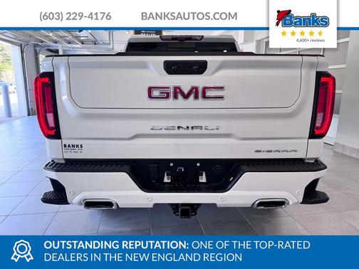 White Frost Tricoat 2024 GMC Sierra 1500 Denali