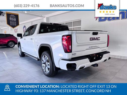 White Frost Tricoat 2024 GMC Sierra 1500 Denali
