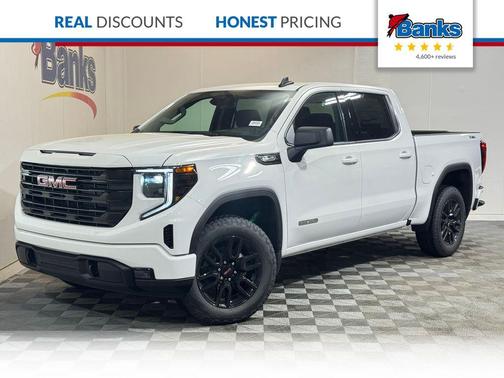 Summit White 2026 GMC Sierra 1500 Elevation