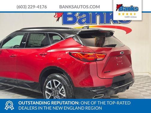 Radiant Red 2026 Chevrolet Blazer RS