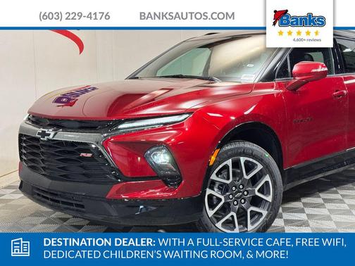 Radiant Red 2026 Chevrolet Blazer RS