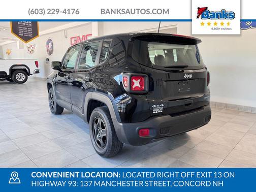 Black Clearcoat 2019 Jeep Renegade Sport