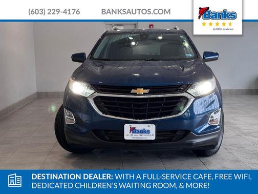 Pacific Blue Metallic 2021 Chevrolet Equinox 1LT