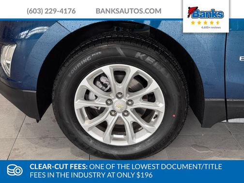 Pacific Blue Metallic 2021 Chevrolet Equinox 1LT