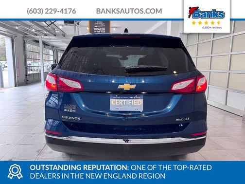 Pacific Blue Metallic 2021 Chevrolet Equinox 1LT