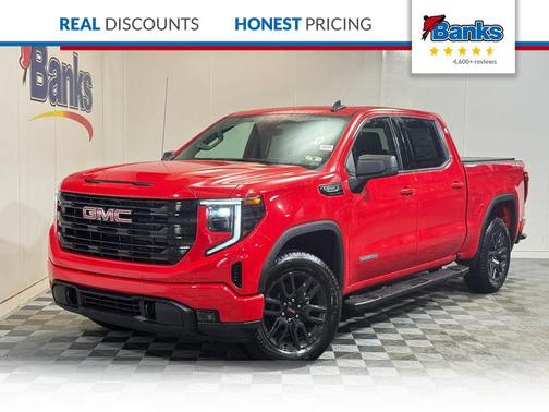 Cardinal Red 2026 GMC Sierra 1500 Elevation