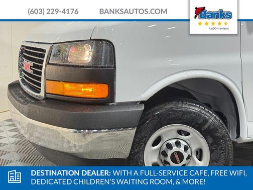 Summit White 2026 GMC Savana 3500 3500 Regular Wheelbase, Work Van, RWD