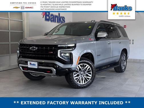 Sterling Gray Metallic 2025 Chevrolet Tahoe 4WD Z71